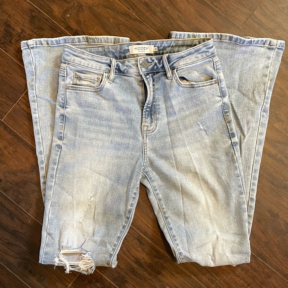 Hidden Jeans Denim - Distressed Hidden Jeans
